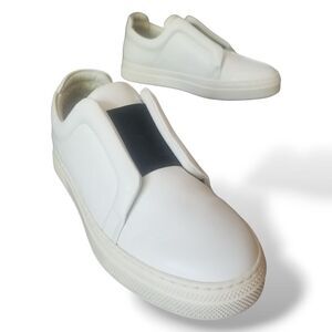 Pierre Hardy Slider Laceless Leather Low-Top Sneakers 36/6